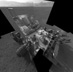 18.08.2012 - Curiosity na Marsu: zátiší s vozítkem