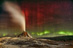 17.10.2012 - Polární záře nad gejzírem White Dome