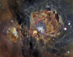 04.06.2013 - Mlhovina Orion v kyslíku, vodíku a síře