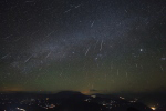 13.12.2013 - Meteorický roj Geminid nad mokřady Dashanbao