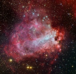 22.10.2015 - Továrna na hvězdy Messier 17