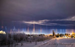 08.02.2016 - Světelné sloupy nad Aljaškou