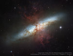 21.02.2016 - M82: Galaxie se supergalaktickým větrem