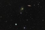 21.04.2016 - Kometa, Sova a galaxie