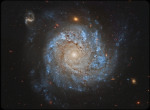 14.07.2016 - NGC 1309: Spirální galaxie a přátelé