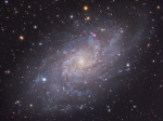 17.09.2016 - M33: Galaxie v Trojúhelníku