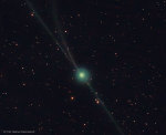 20.02.2017 - Téměř tři ohony komety Encke