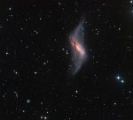 17.02.2017 - Galaxie NGC 660 s polárním prstencem