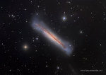 03.05.2017 - NGC 3628: Galaxie Hamburger