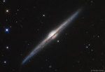24.05.2017 - NGC 4565: Galaxie z boku