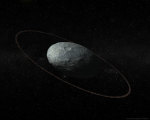 17.10.2017 - Haumea z vnějšku Sluneční soustavy