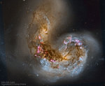 23.05.2018 - Spirální galaxie NGC 4038 ve srážce