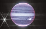 20.07.2022 - Jupiter a prstenec infračerveně z Webba