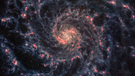 22.07.2022 - Spirální galaxie M74: Ostřejší pohled