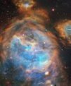 Autor: ESO, A McLeod et al. - H II oblast LHA 120-N 180B ve Velkém Magellanově oblaku - snímek pořízený pomocí dalekohledu ESO/VLT a přístroje MUSE