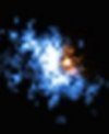 Autor: ESO/Farina et al.; ALMA (ESO/NAOJ/NRAO), Decarli et al. - Plynné halo obklopující interagující galaxie