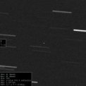 Autor: FRAM/FZÚ/Martin Mašek - Asteroid 2023 BU na snímku z dalekohledu FRAM