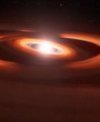 Autor: NASA/ESA/HST - Umělecké zobrazení hvězdy TW Hydrae a nakloněných protoplanetárních disků kolem ní. Představa byla vytvořena na základě fotografií a dat nasbíraných pomocí Hubbleova vesmírného dalekohledu.