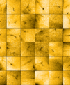 Autor: ESA/SolO - Mozaika ukazující několik malých výtrysků, jejichž životnost se pohybuje od 20 do 100 sekund. Ty se na fotografii jeví tmavě, protože se jedná o „inverzní“ snímek.