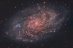 Vodíková mračna v  M33