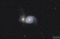 Autor: Jan Beránek - Vírová galaxie M51
