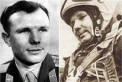 Jurij Gagarin v letech 1961 a 1968