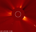 Autor: NASA/ESA, SOHO - Animace jedné z mnoha komet SOHO