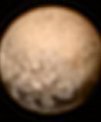 Autor: NASA/JHUAPL - Barevný snímek trpasličí planety Pluto pořízený 3. 7. 2015