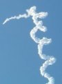 Autor: wikipedia - Raketa M-V-4 s družicí ASTRO E se 10. února 2000 po startu vymkla kontrole