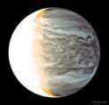 Noc na Venuši infračerveně z družice Akatsuki