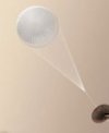 Autor: ESA - Modul Schiaparelli sestupuje na padáku k povrchu Marsu