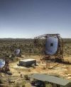 Autor: H.E.S.S., MPIK/Christian Foehr - Päť ďalekohľadov High Energy Stereoscopic System (H.E.S.S.) v Namíbii zachytávajú slabé záblesky, ktoré sa vyskytujú pri absorpcii gama žiarenia v hornej atmosfére. Nová štúdia galaktického centra spája pozorovania s vysokou energiou z H.E.S.S . s údajmi s nižšou energiou z teleskopu NASA Fermi Gamma-ray, aby sa ukázalo, že tu môžme zachytiť niektoré z najrýchlejších častíc vôbec.