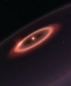 Autor: ESO/M. Kornmesser - Vizualizace prachových pásů kolem Proximy Centauri