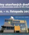 Autor: AsÚ AV ČR - Dny otevřených dveří na spořilovském pracovišti Astronomického ústavu - plakátek s programem.