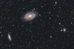 M81 a M82, fotografováno TeleVue NP 101