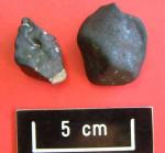 First images of the two first recovered meteorites obtained by Dr. Javier Garcia Guinea (Museo Nacional Ciencias Naturales-CSIC).