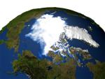 stav arktického ledovce v roce 2003