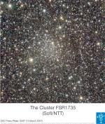 Nově objevená kulová hvězdokupa FSR 1735.
