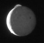 Erupce sopky Tvashtar na Jupiterově měsíci Io.