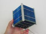 První česká amatérská družice - model pro testování solárních článků