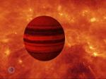 WASP-3b - velmi horká exoplaneta.
