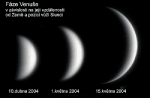 Fáze Venuše, jak je vidíme v dalekohledu