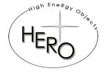 Logo projektu HERO - High EneRgy Objects