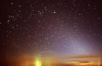 Zodiakální světlo nad Sečskou přehradou. Autor: Petr Komárek