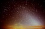 Zodiakální světlo ze Sečské přehrady. Autor: Petr Komárek