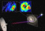 Pozorování kvasaru a určení poměru hmotnosti protonu a elektronu.