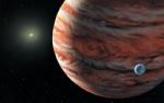 Exoplaneta v představách malíře. Autor: Lynette Cook