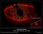Planeta u hvězdy Fomalhaut na snímku z HST.