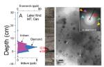 Nanodiamanty na jednom z nalezišť severní Ameriky.