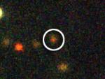 Optický dosvit záblesku GRB 080916C zachycený 2,2 m Max Planck Telescope, ESO, La Silla
